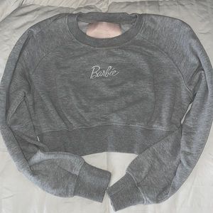 *Sold* Crop top Barbie sweater